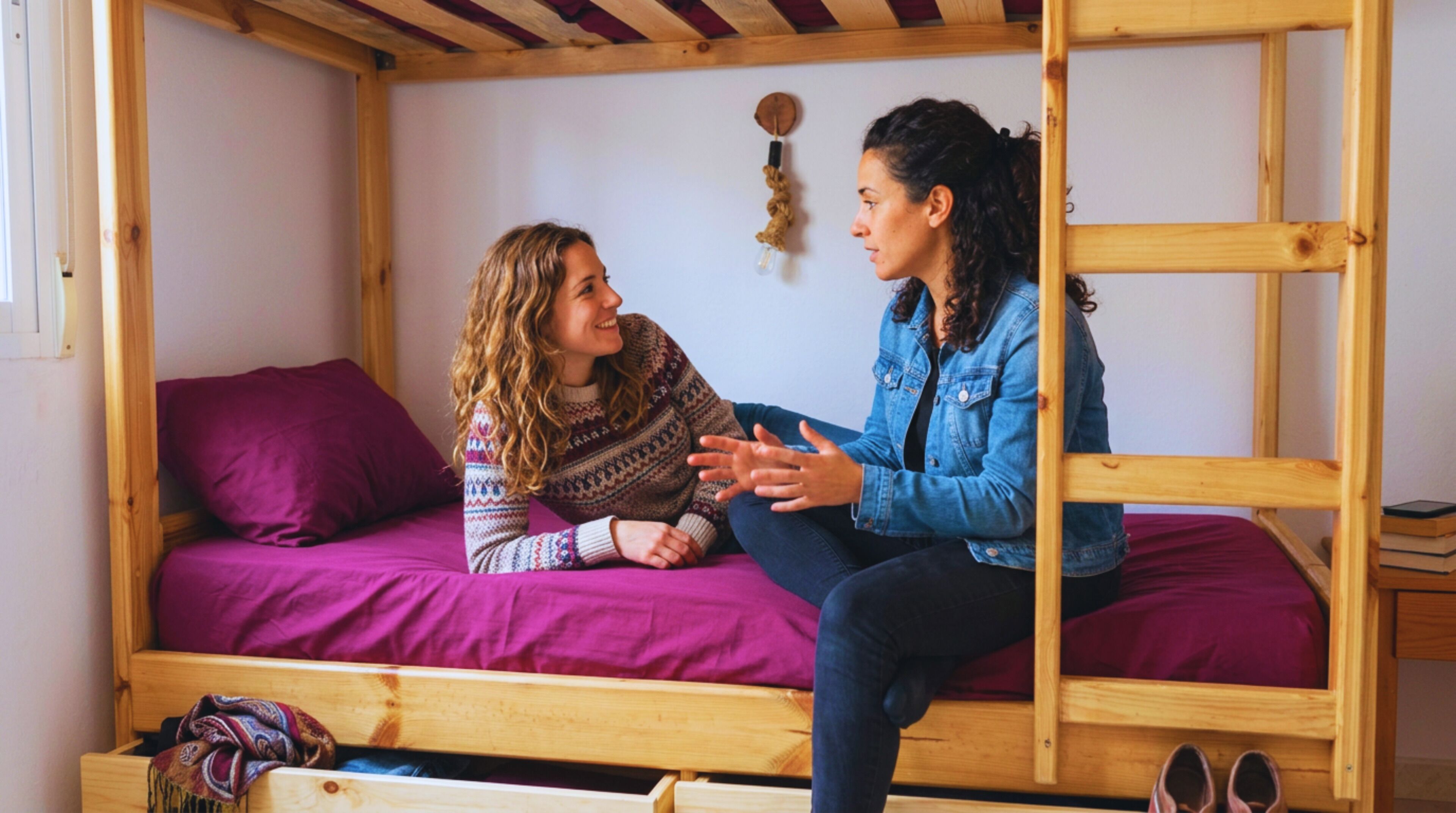 Basic Shared Dormitory, Women only, Non Smoking, City View