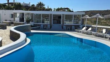 Seasonal outdoor pool