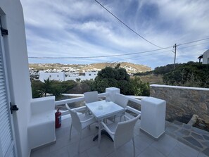 Familienapartment, Gartenblick | Terrasse/Patio