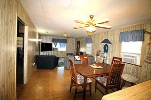 Living area - 303 Bayshore-Cozy wildlife retreat! (Port Mansfield)