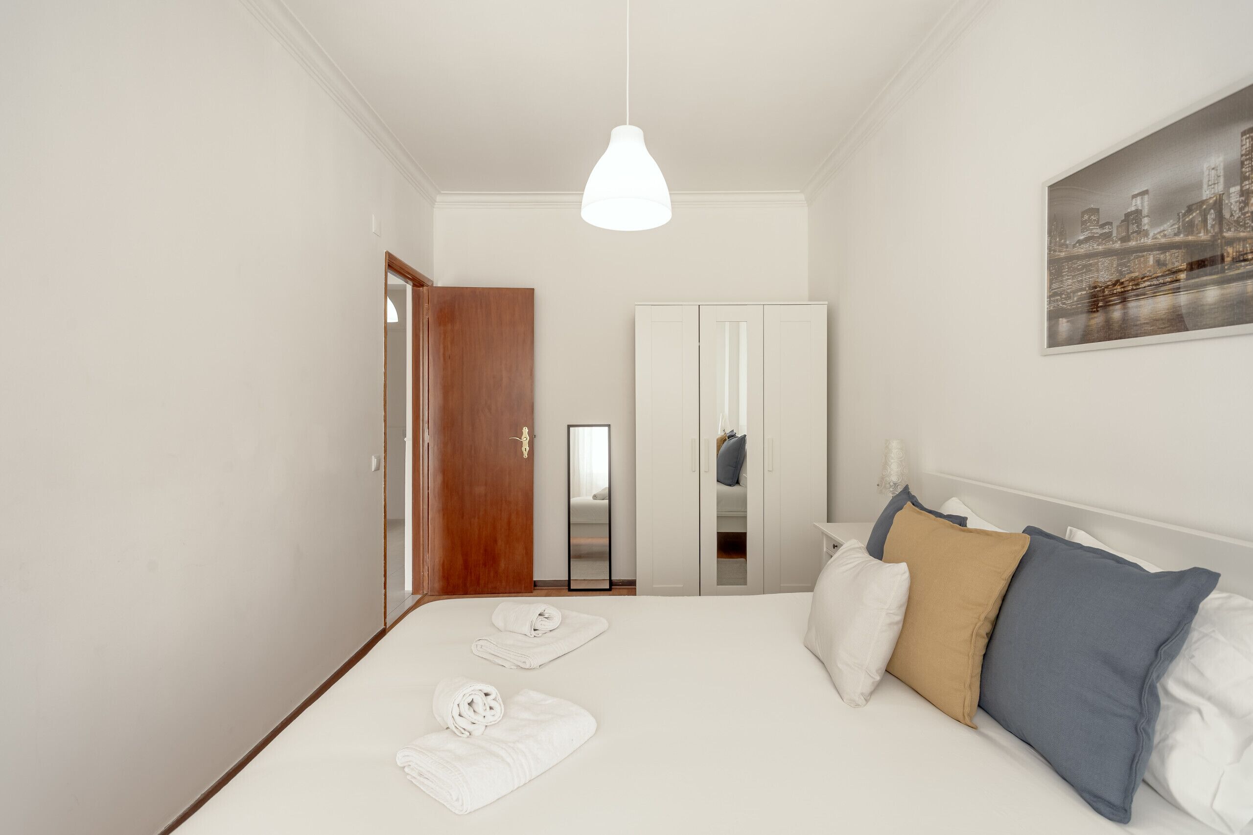 2 habitaciones y ropa de cama 