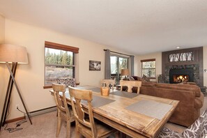 Dining - Pool|2 Hot Tubs|Garage|Fireplace|Elevator|Balcony (Breckenridge)