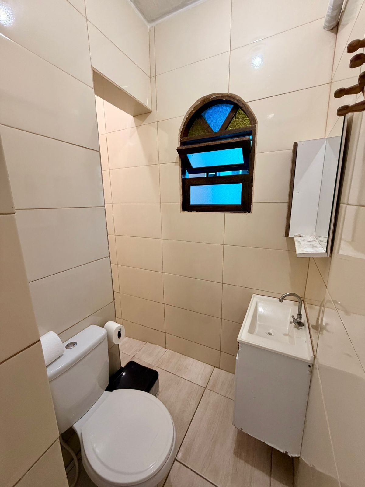 Suite estudio familiar, aire acondicionado | Baño | Regadera, secadora de cabello, toallas, jabón 