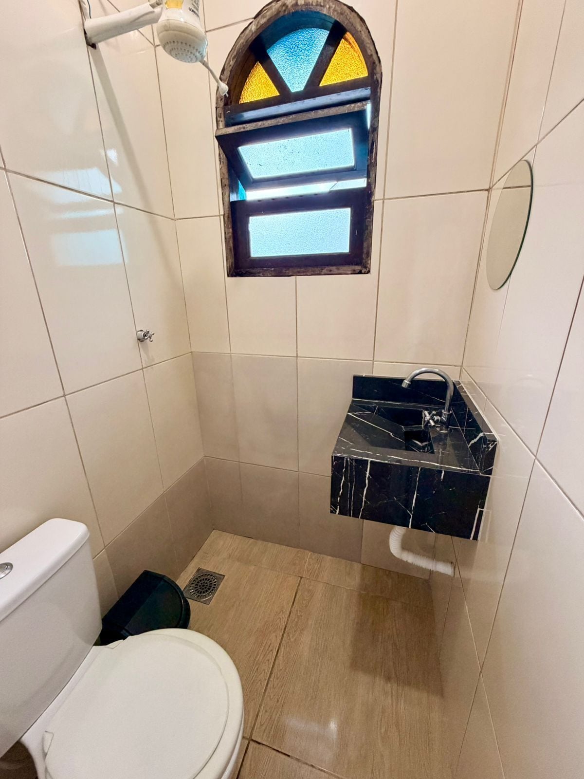Family Studio Suite, Ground Floor | Bathroom | Shower, hair dryer, towels, soap