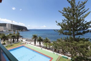 Pool - Comodoro 8 - Studio on front line with panoramic sea views (Los Cristianos)