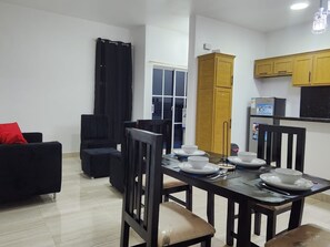 Dining -  5-Min POP Airport & Beach Retreat | Modern 2BR (Puerto plata)