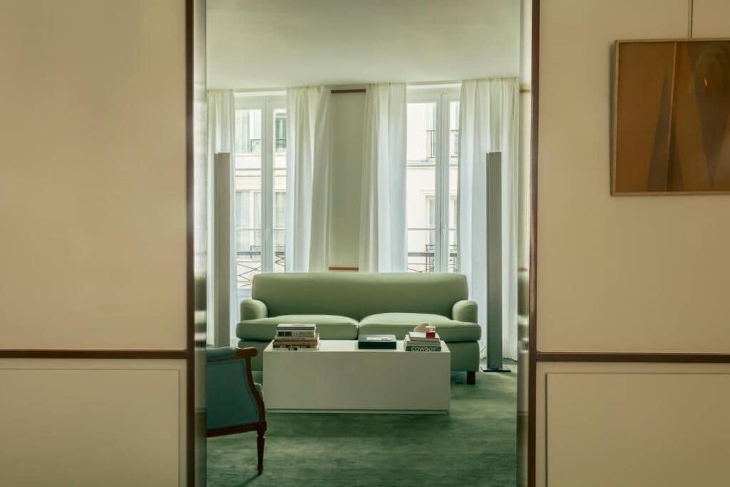 Deluxe-Apartment, Stadtblick | Wohnbereich