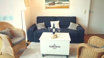 TV, DVD player, stereo