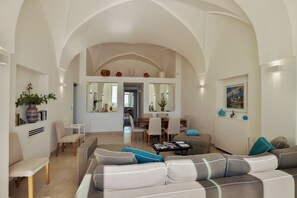 Living area - Partenope Sea View - Five Bedroom Villa, Sleeps 10 (Leuca)