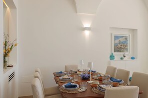 Dining - Partenope Sea View - Five Bedroom Villa, Sleeps 10 (Leuca)