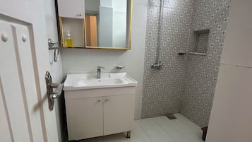 Towels, soap, toilet paper