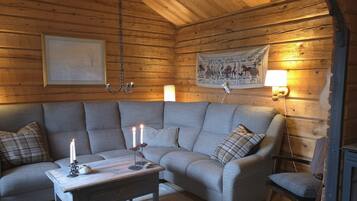 Comfort Cabin, Mountain View | Living area
