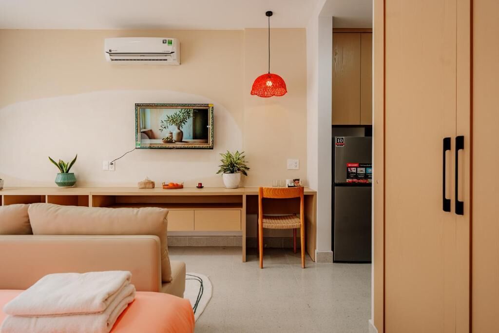 Studio Deluxe, ban công, quang cảnh thành phố | Nội thất
