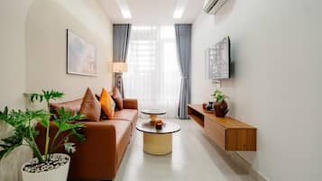 Junior Apartment, City View | Ruang tamu