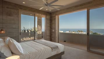 Room, Private Pool, Ocean View | In-room safe, laptop workspace, blackout drapes, free WiFi