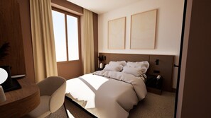 Standard Room | In-room safe, bed sheets - Hotel & Spa Des Beaux-Arts, A Member Of Radisson Individuals (Bourges)