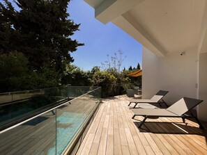 Terrace/patio - Carthage Villa | 3BR Luxury · Pool · Garden (Carthage)