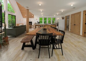 Dining - Creekside Luxury Retreat | Sleeps 10, Hot Tub, EV (Broken Bow)