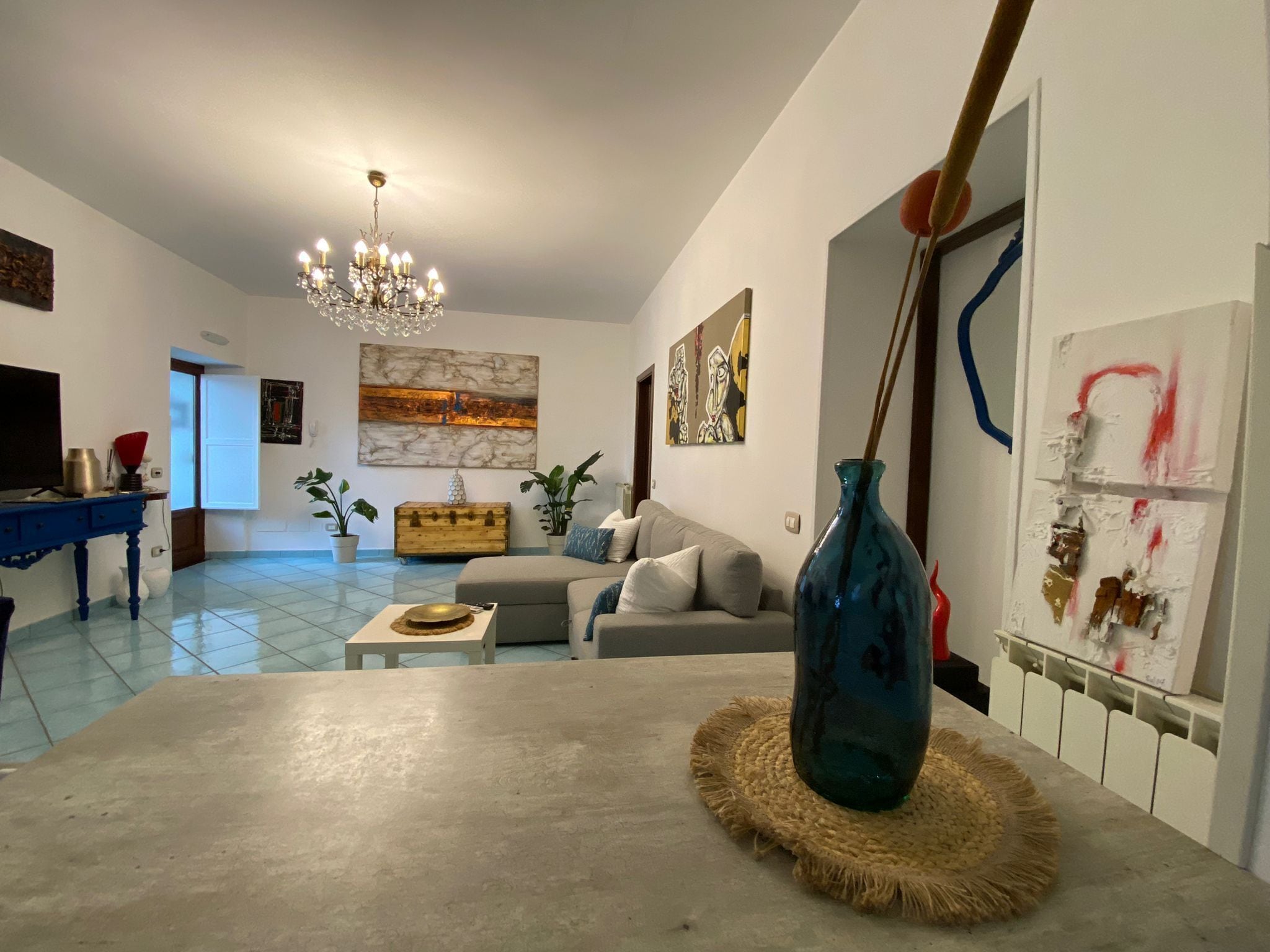 Área de sala de estar