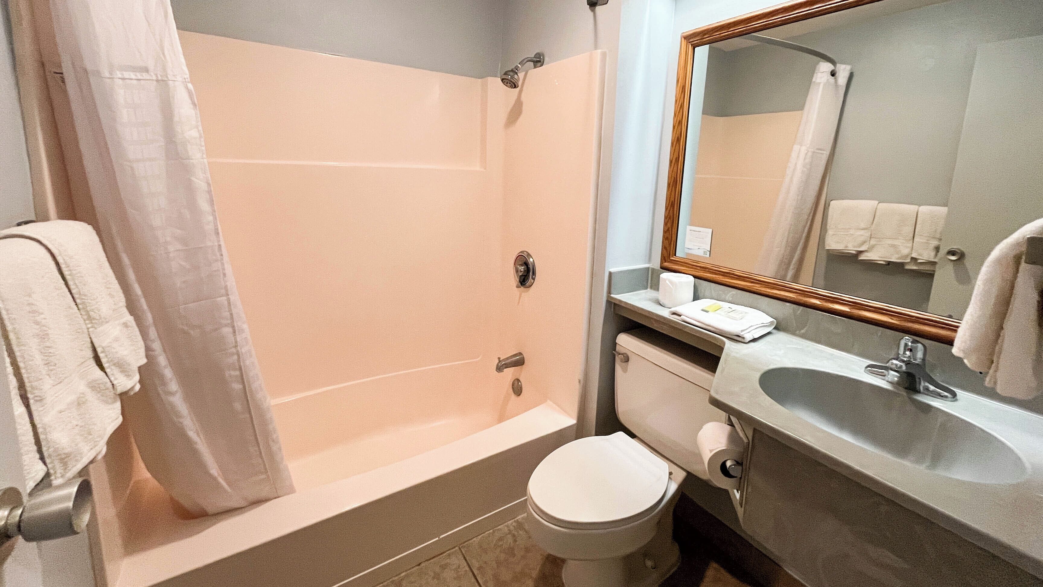Towels, toilet paper