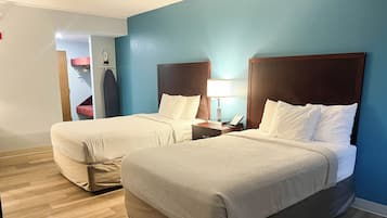 Iron/ironing board, free WiFi, bed sheets