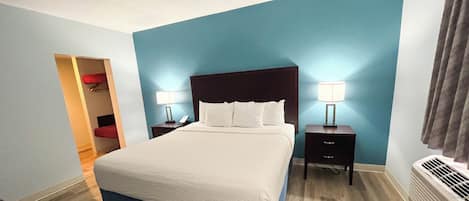 Iron/ironing board, free WiFi, bed sheets