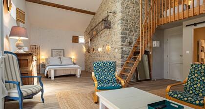 Chambre d’hôtes"Crocus" : familiale, climatisée, en campagne, vue montagne