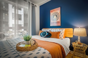 2 habitaciones, tabla de planchar con plancha y wifi gratis 