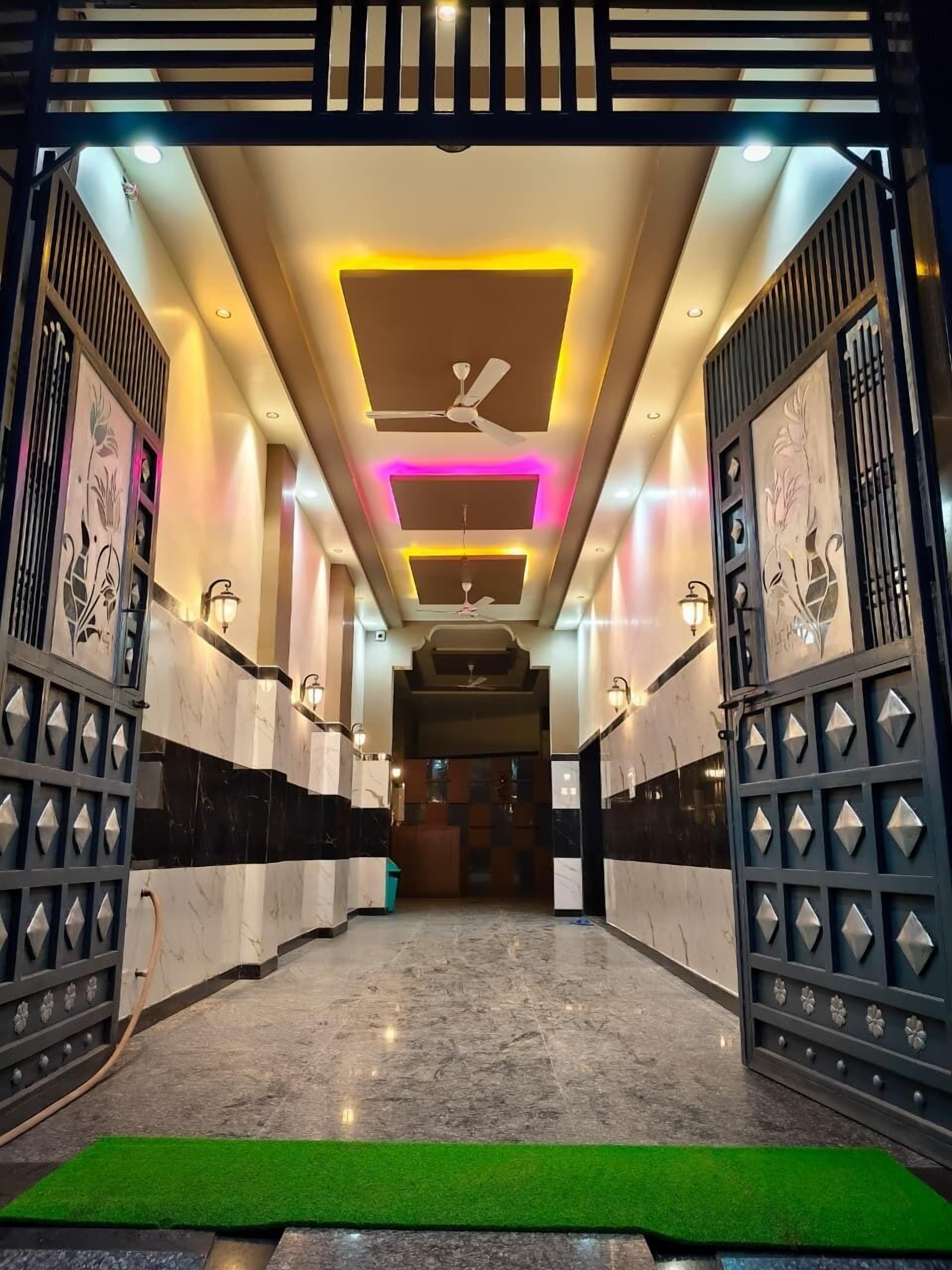 Interior entrance