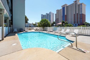 Pool - 🏖️ Ocean Echo 103 | Low-Density Condo | Steps to Gulf Shores Beach, Sleeps 9 (Gulf Shores)