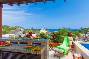 Property grounds - Sayulita Cozy Studio, Fast Wi-Fi, Pool, Queen Bed, Kitchenette & Great Location (Sayulita)