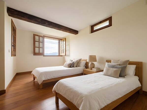 5 bedrooms, iron/ironing board, WiFi, bed sheets