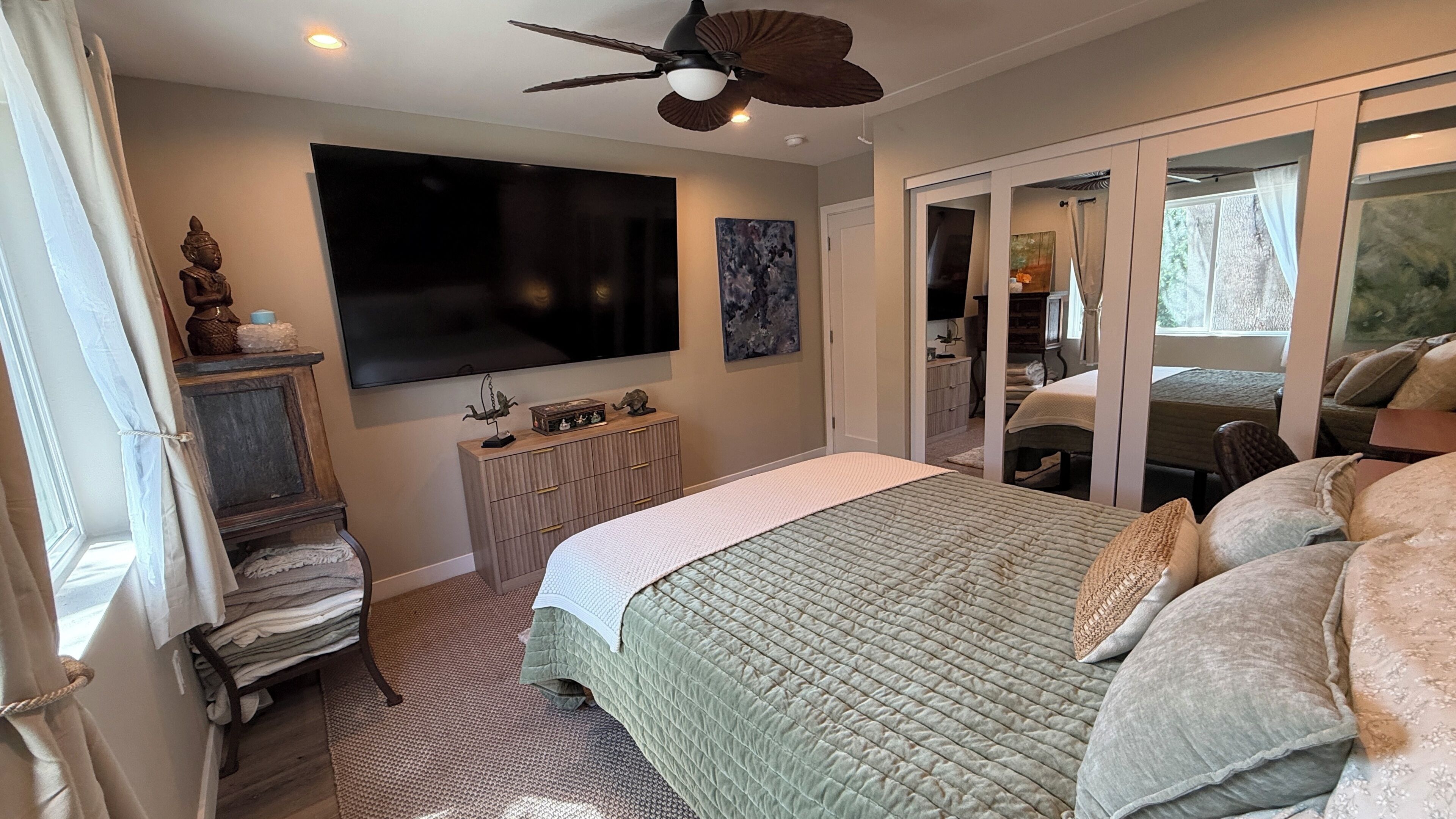 1 habitación, escritorio, wifi gratis y ropa de cama 