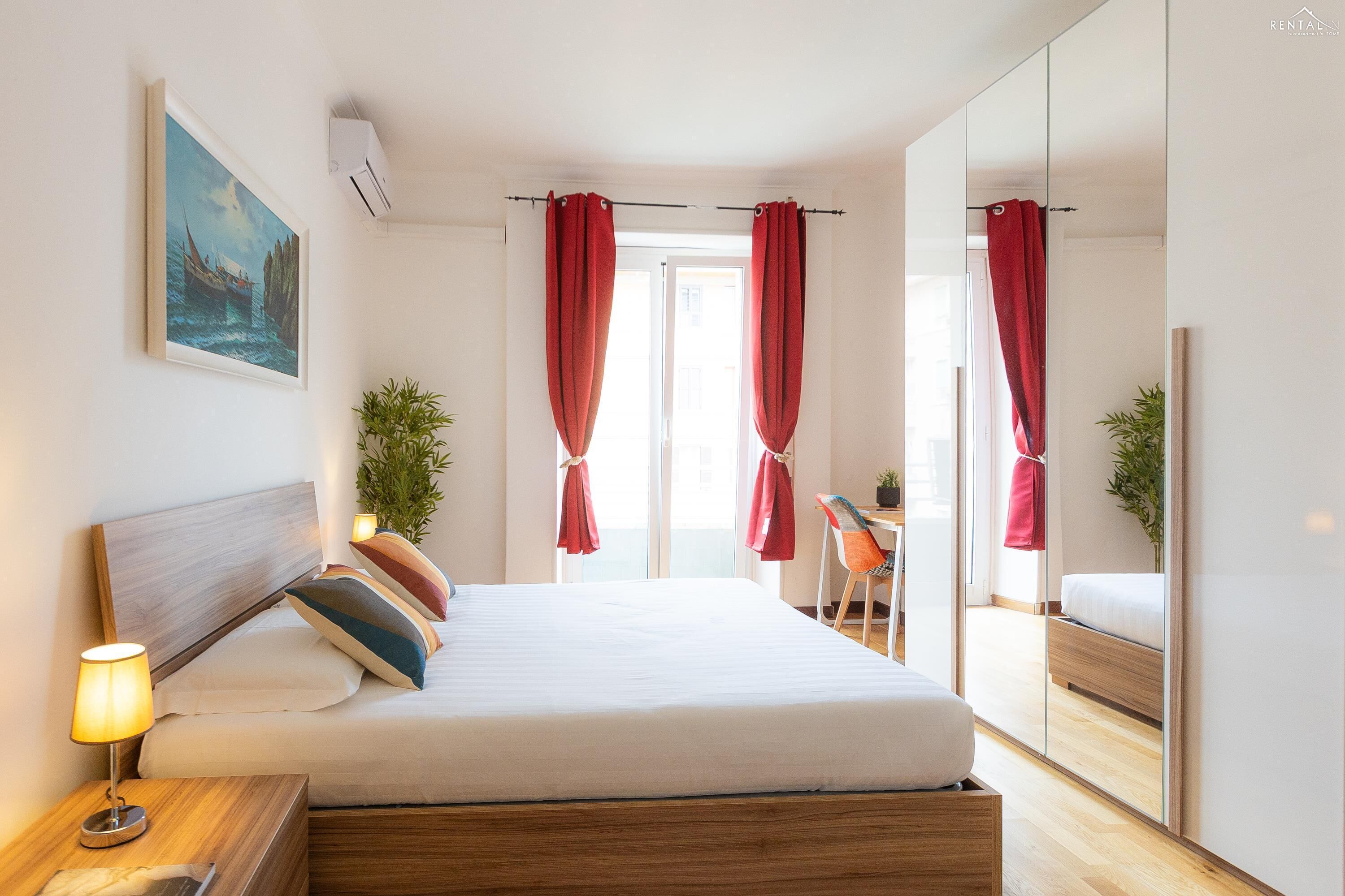 Iron/ironing board, internet, bed sheets