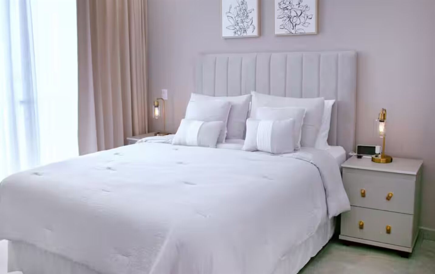 3 bedrooms, iron/ironing board, WiFi, bed sheets