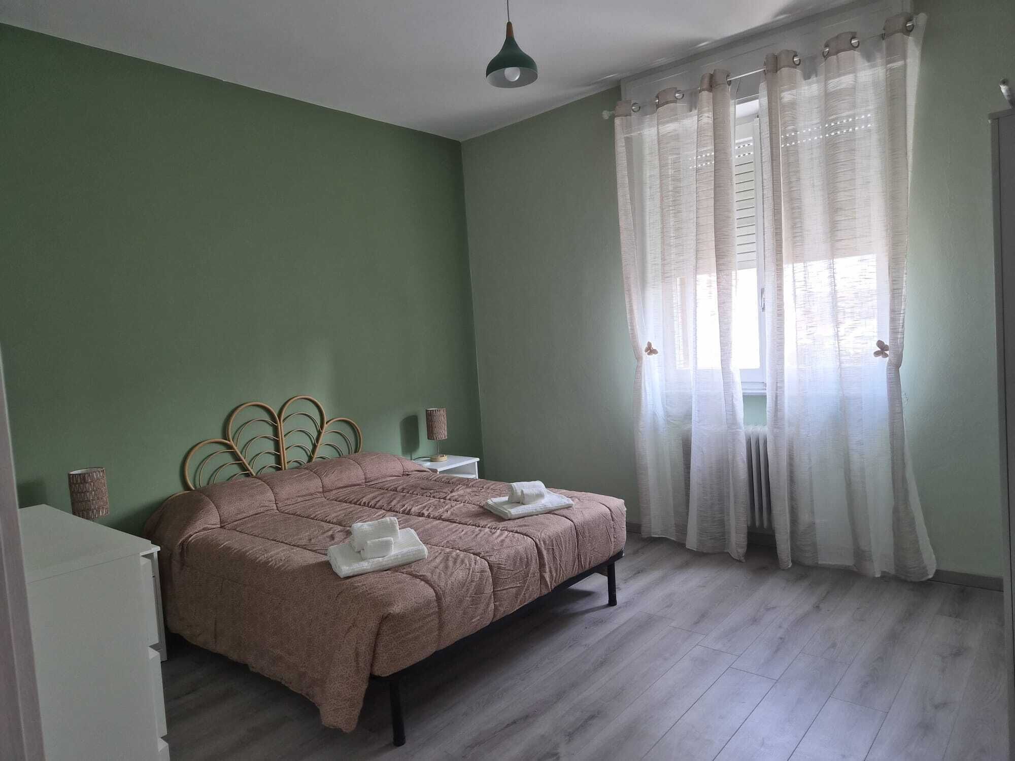 2 chambres, Wi-Fi, literie fournie