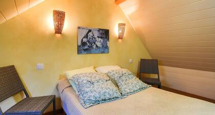 “Chambre Campagne” Guest Room with Shared Terrace, Garden, and Wi-Fi