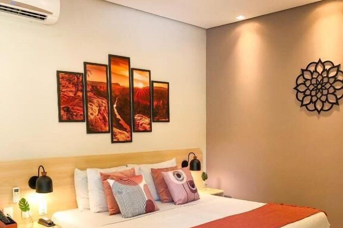 Superior-Doppelzimmer, Balkon, Gartenblick | Verdunkelungsvorhänge, kostenloses WLAN