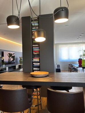 Dining - Exclusive Alba Historic Center Penthouse, Private Rooftop Pool & Langhe View (alba)