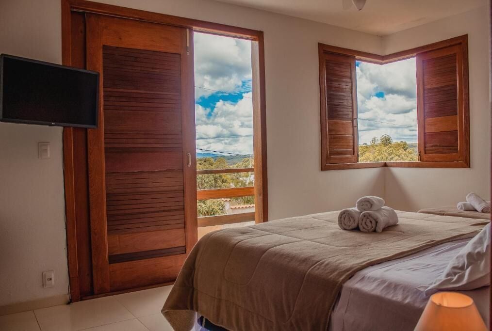 Comfort-Suite, Bergblick