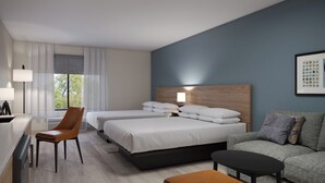 スタジオスイート (2 Queen Beds With Sofabed)