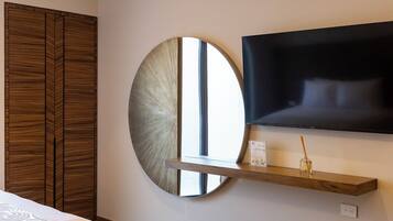 Family Double Room, Garden View | In-room safe, iron/ironing board