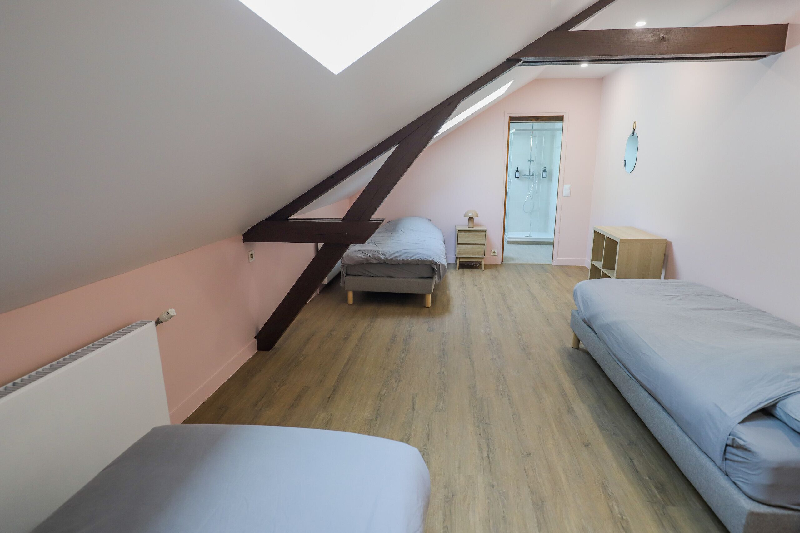 8 chambres, Wi-Fi gratuit, draps fournis