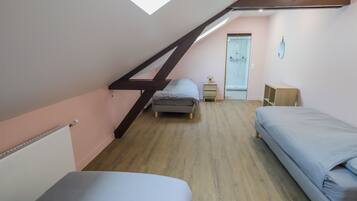 8 chambres, Wi-Fi gratuit, draps fournis