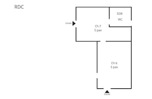 Floor plan - So Villa Vazerac (82) - Heated pool - Basketball - 2 hours from Toulouse - 30 people. (Vazerac)