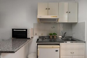 Studio, balkong, sjøutsikt | Eget kjøkken
