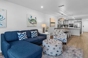 Condo, 1 King Bed with Sofa bed (Ciboney 2014) | Living area