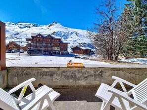 Property grounds - Floor -1, swimming pool, terrace, tv, ski locker, 32m², Les Menuires (Les Menuires)