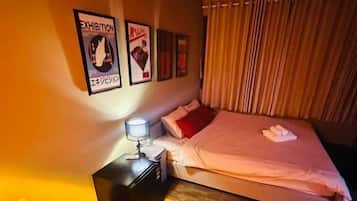 Double Room, Garden View | Soundproofing, iron/ironing board, free WiFi