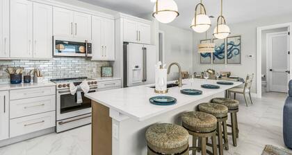 Brand-New Coastal Masterpiece with Private Heated Pool & Elevator!